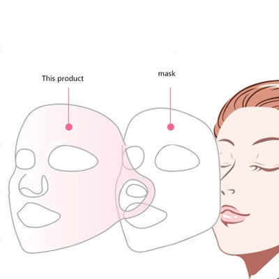 ماسک سیلیکونی بدون بو قابل شستشو، روکش صورت سیلیکونی ضد خش