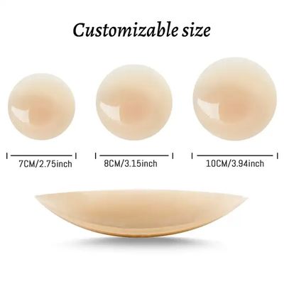 روکش نوک پستان سیلیکونی قابل استفاده مجدد ROHS 7cm 8cm 10cm مواد درجه مواد غذایی