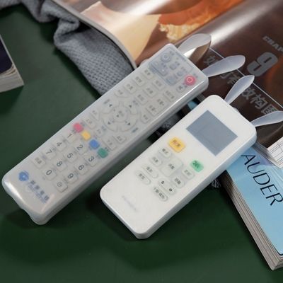پوشش محافظ سیلیکونی گوش خرگوش سبز روشن در تاریکی / آستین / قاب برای کنترل از راه دور تلویزیون و تهویه مطبوع