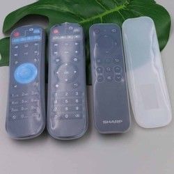 قاب آستین محافظ سیلیکونی شفاف با اندازه های مختلف با کیفیت بالا برای کنترل از راه دور تلویزیون / تهویه مطبوع