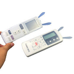سبک های مختلف Clear TV کنترل از راه دور تهویه مطبوع کنترل از راه دور سیلیکون پوشش محافظ / قاب / آستین