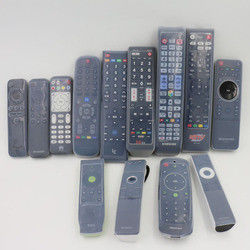 سبک های مختلف Clear TV کنترل از راه دور تهویه مطبوع کنترل از راه دور سیلیکون پوشش محافظ / قاب / آستین