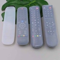 سبک های مختلف Clear TV کنترل از راه دور تهویه مطبوع کنترل از راه دور سیلیکون پوشش محافظ / قاب / آستین