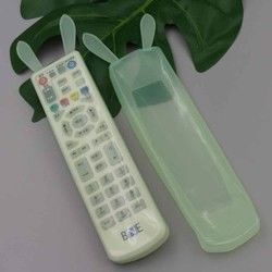 سبک های مختلف Clear TV کنترل از راه دور تهویه مطبوع کنترل از راه دور سیلیکون پوشش محافظ / قاب / آستین