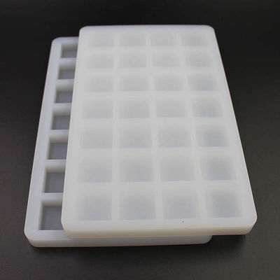قالب آب نبات سیلیکونی شکلاتی شفاف 28 حفره 26x16x1.5 سانتی متر
