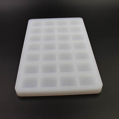 قالب آب نبات سیلیکونی شکلاتی شفاف 28 حفره 26x16x1.5 سانتی متر