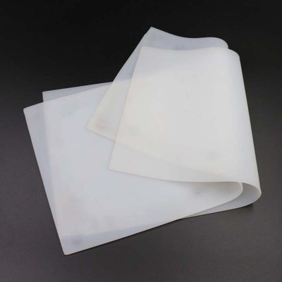 ضخامت عایق حرارتی ورق لاستیکی سیلیکونی شیری سفید شیری 0.1mm 0.2mm 1mm
