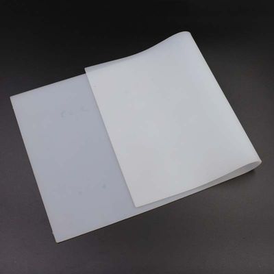 ضخامت عایق حرارتی ورق لاستیکی سیلیکونی شیری سفید شیری 0.1mm 0.2mm 1mm