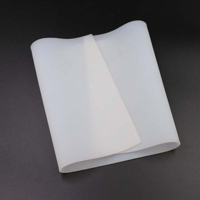 ضخامت عایق حرارتی ورق لاستیکی سیلیکونی شیری سفید شیری 0.1mm 0.2mm 1mm