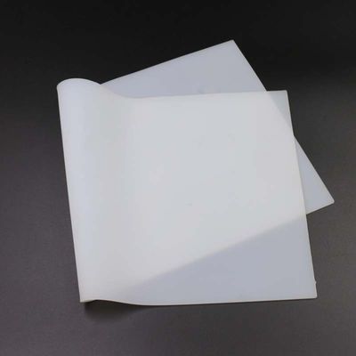 ضخامت عایق حرارتی ورق لاستیکی سیلیکونی شیری سفید شیری 0.1mm 0.2mm 1mm