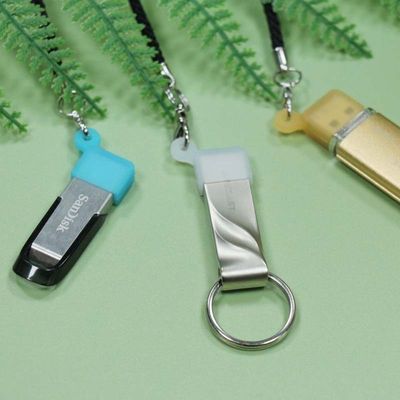 پوشش های محافظ سیلیکونی USB بی ضرر، ضد گرد و غبار سبک وزن