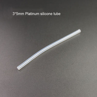لوله شیلنگ سیلیکونی شفاف بدون بو 2x4mm 3x5mm 5x7mm قابل افزایش