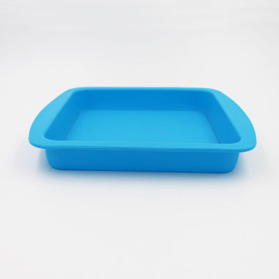 قالب کیک سیلیکونی خانگی بدون BPA به شکل مربع عملی