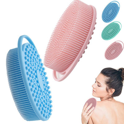 اسکرابر بدن برس دوش سیلیکونی نرم درجه مواد غذایی مردانه زنانه نوزاد